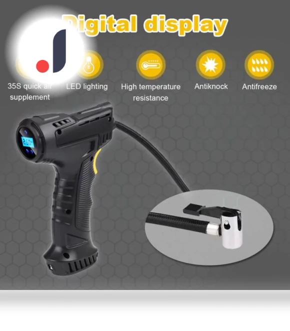 Car Tire Pump and Pressure Monitor — Tire Inflation Solutions, Optimized General