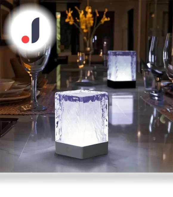 Crystal Table Lamp — Desk & Table Lighting, Your Warm Home