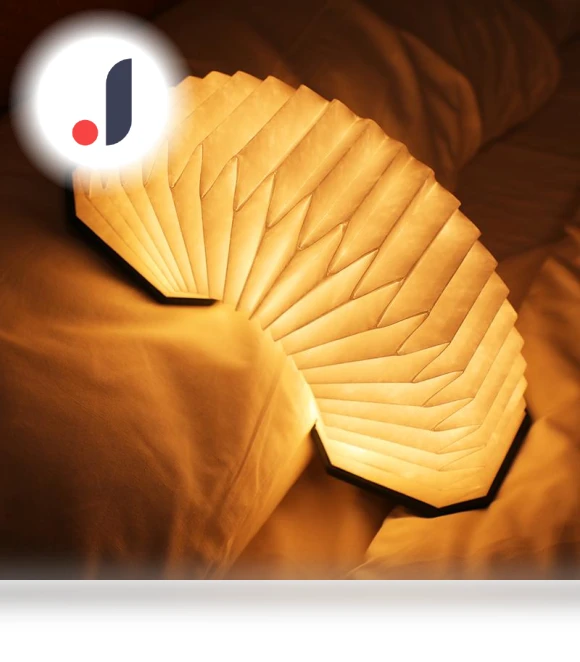 Customizable Smart Creative Unique New Scandinavian Design Paper Lamp — Creative Lighting Solutions, Zhou Yajin