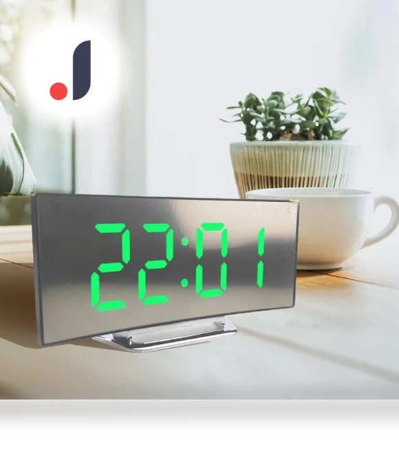 Digital Smart Alarm Clock — Alarm, TOP MALL-004