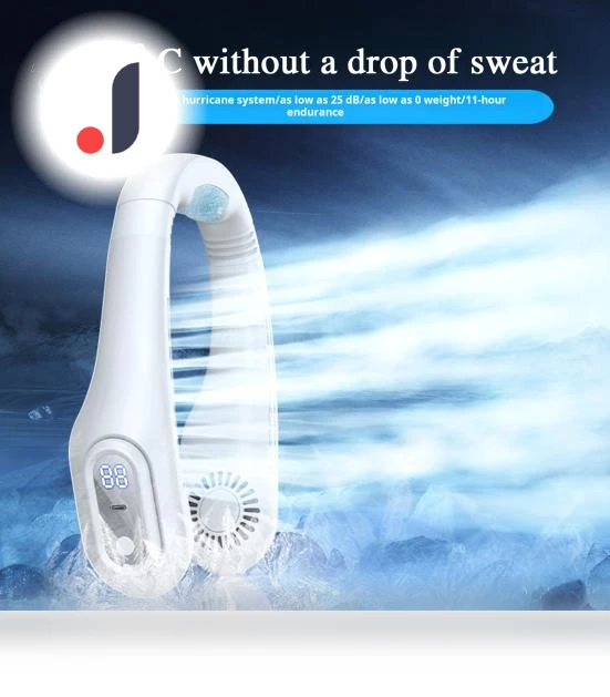 Hands-Free Neck Fan — Portable Cooling Solutions, Puntos Electronics