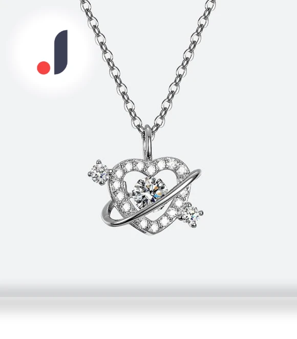 Heartbeat Pendant Necklace — Smart Jewelry, Lucky Star Jewelry