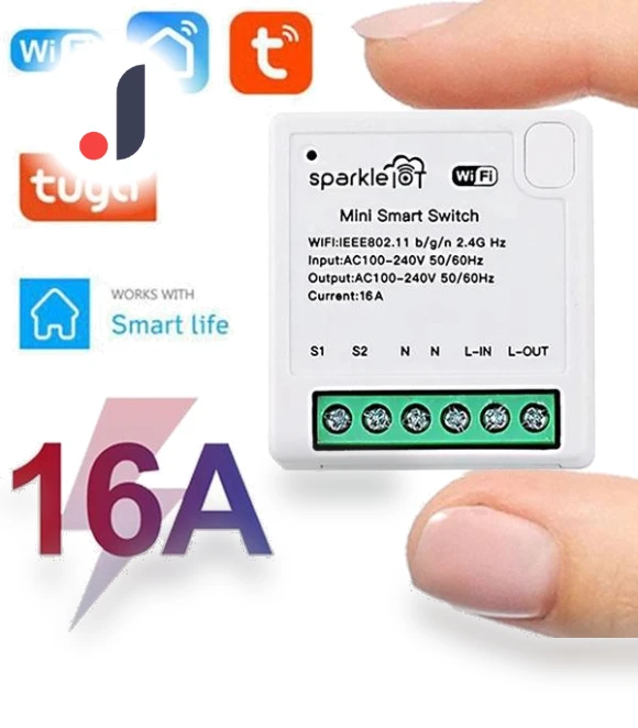 Mini Wi-Fi Smart Switch Module — Smart Home Modules, Tuya
