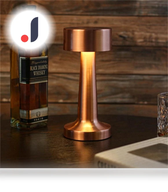 Modern Metal Dumbbell LED Desk Lamp — Desk, Zhou Yajin