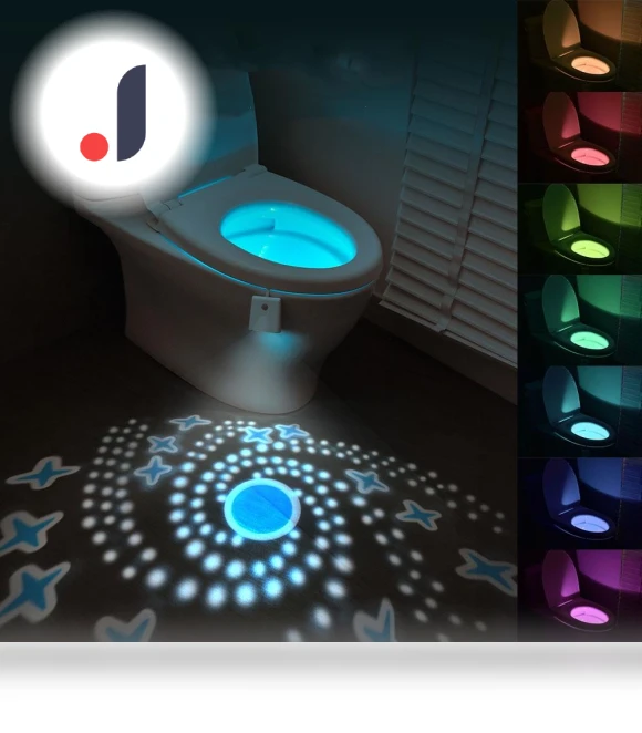 Motion Sensor Night Light for Toilet — Night Lights, Your Warm Home