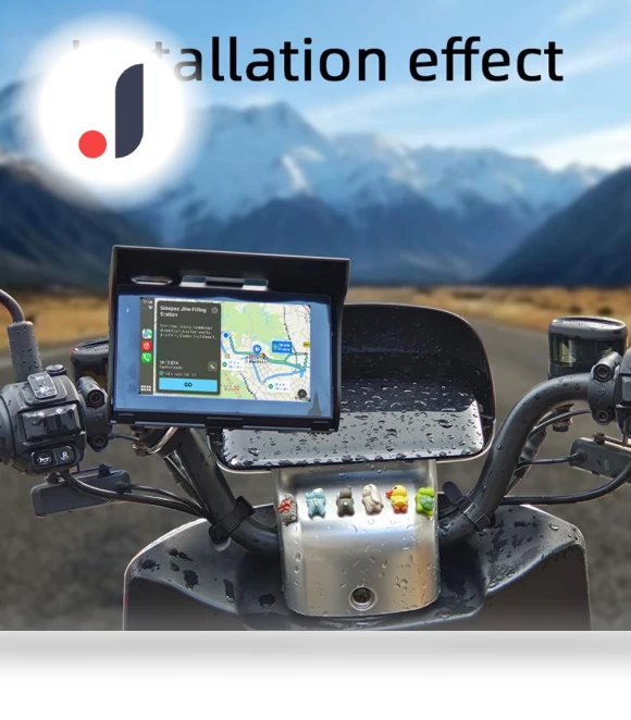 Motorcycle MP5 Player — Vehicle Phone Holders, VehicleKit