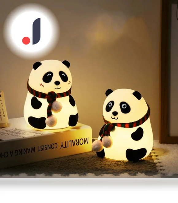 Night Light Panda with Touch Control — Lamps & Shades, Your Warm Home