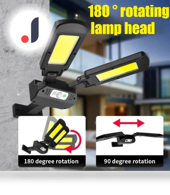 Outdoor Solar Motion Sensor Light — Outdoor Security & Flood Lighting, LIUXING Fire Solar Lamp