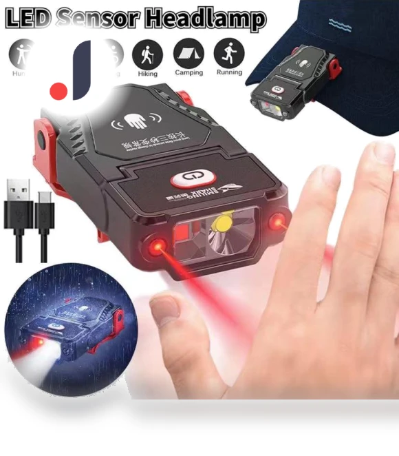 Portable LED Touch Headlamp — Flashlights, Refreshing Home
