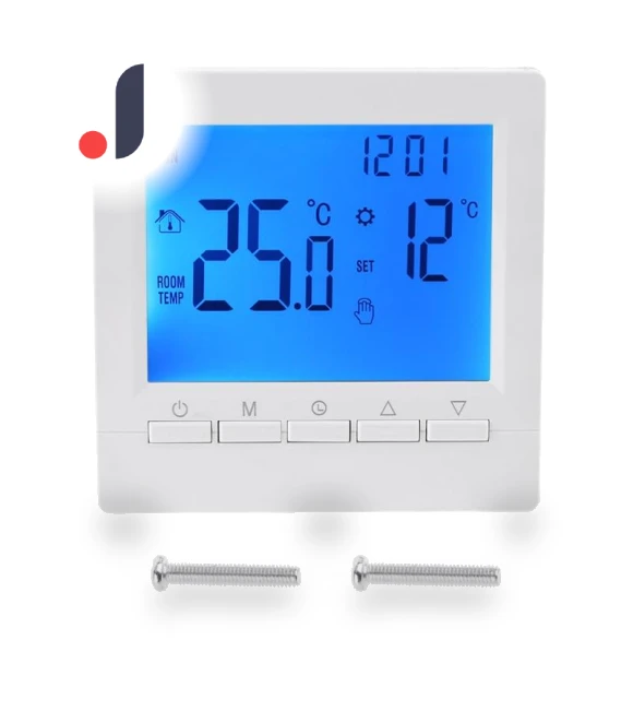 Programmable Gas Boiler Digital Thermostat — Home Climate Control, Factory Discount Outlet