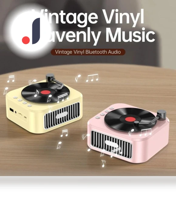 Retro Bluetooth Speaker — Portable Sound Systems, Conwe
