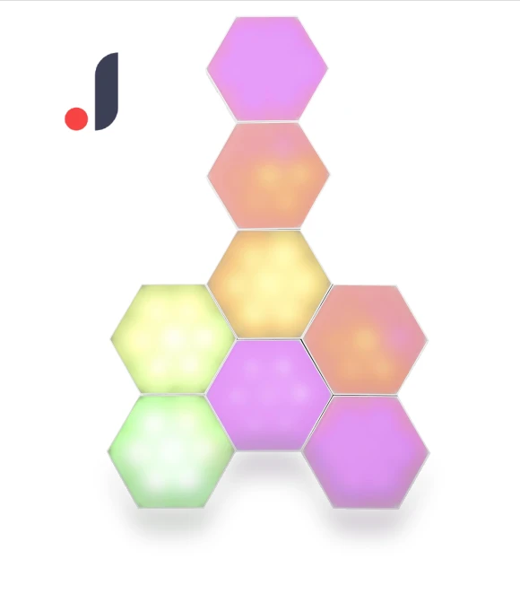 RGB Hexagon Light Ambient Lamp — Lighting Accessories, TOMTOP JMS