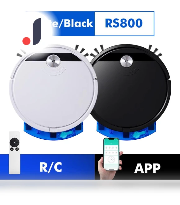 Robot Vacuum Cleaner 3-in-1 with APP Control — Smart Cleaning Robots, Refreshing Home