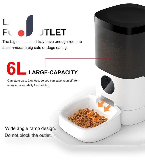 Smart Automatic Pet Feeder — Feeders, Crown Global