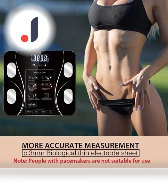 Smart Body Fat Scale — Weight Management Tools, Factory Discount Outlet