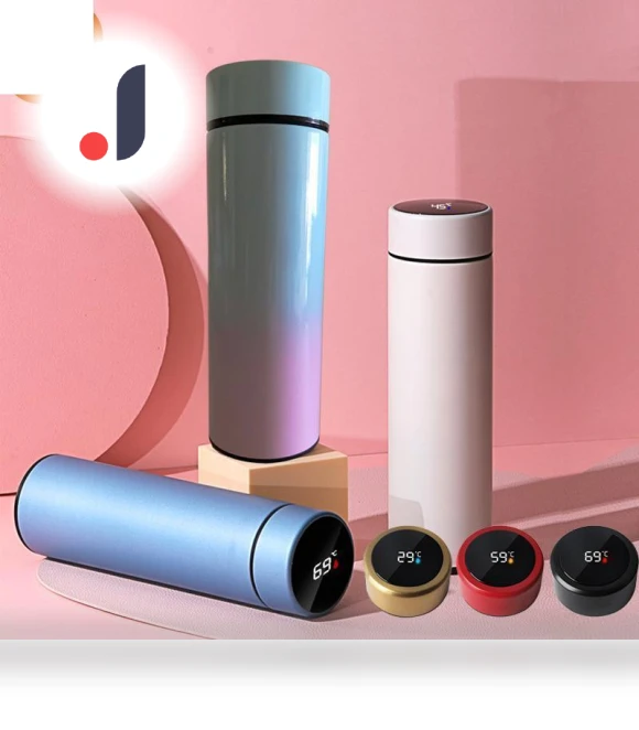 Smart Digital Water Bottle — Beverage Warmers, Refreshing Home
