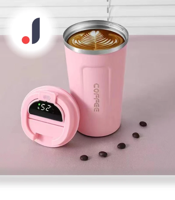 Smart Display Coffee Mug — Beverage Warmers, Refreshing Home