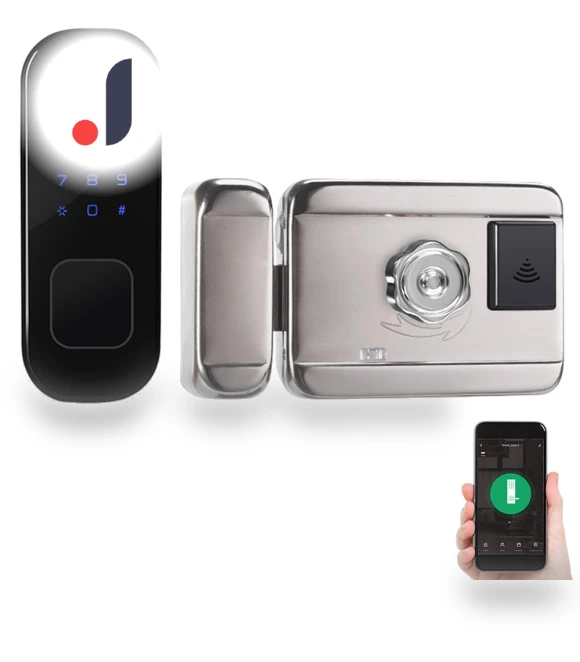 Smart Door Lock with Fingerprint Scanner — Smart Home Security, Neoglint