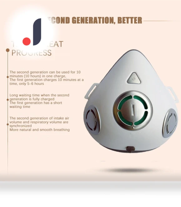 Smart Electric Respirator with Anti-Fog and Cleaning Protection — Air Moisturizers, Refreshing Home