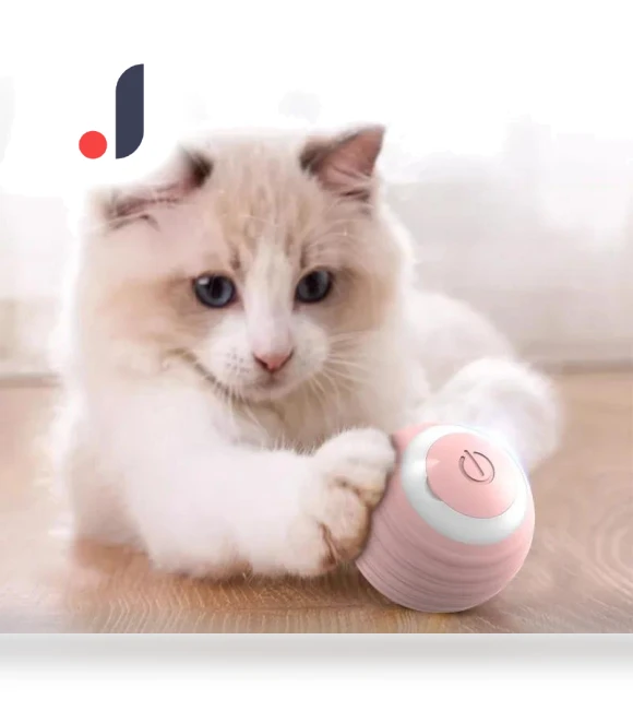 Smart Interactive Pet Toy Ball — Cat Playthings, Popularity-home