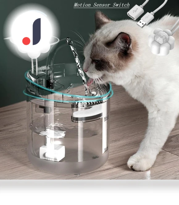 Smart Motion Sensor Water Switch — Pet Hydration Solutions, TIME IS LIFE