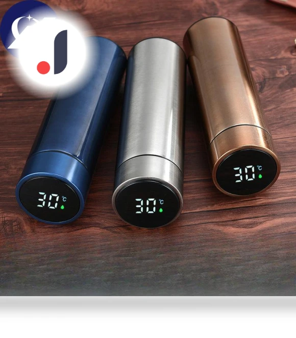 Smart Vacuum Insulated Stainless Steel Mug — Beverage Warmers, TOP HOME