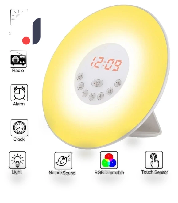 Sunrise Simulation Alarm Clock — Alarms & Clocks, Q-Girl