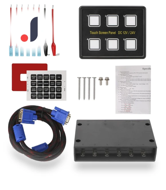 Touch Screen Switch Panel — Panel Dimmer, HOME-Auto-001