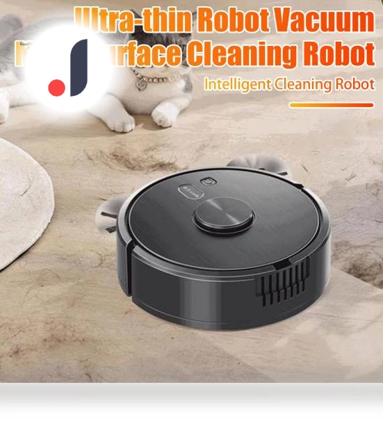 Ultra-Thin Sweeping Robot Vacuum — Smart Cleaning Robots, Computer Life