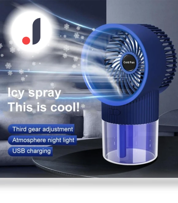 USB Humidifying Fan — Portable USB Fans, Factory Discount Outlet