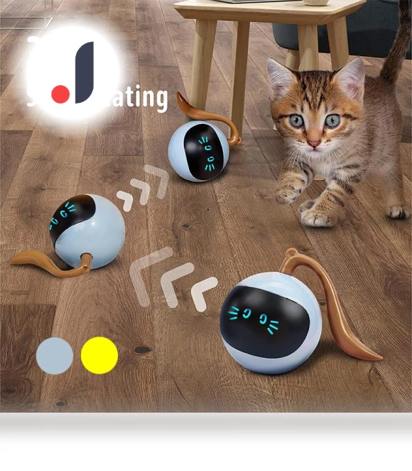USB Smart Ball Toy for Cats — Cat Playthings, TheSecret