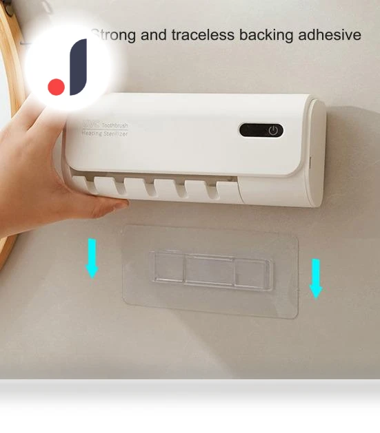 UV Toothbrush Holder with Sterilization — Travel Toothbrush Holders, Home Kits