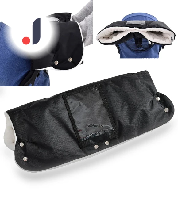 Warm Windproof Stroller Gloves with Touchscreen — Baby Carriers & Strollers, HappyJuly