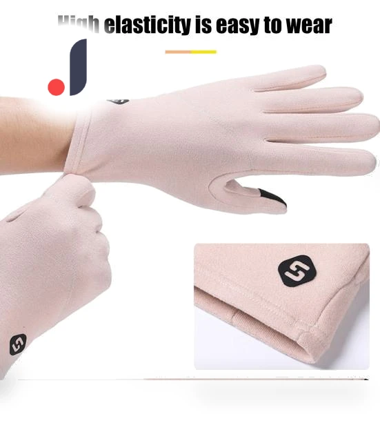 Winter Thermal Windproof Velvet Gloves — Cold Weather Gloves, CAR SHOW