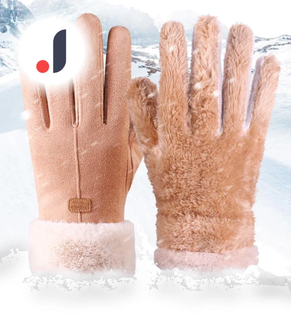 Winter Warm Soft Comfortable Suede Wool Touchscreen Gloves — Gloves & Mittens, new boy 03