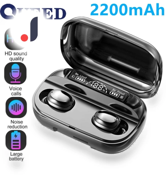 Wireless Earbuds — In-Ear Headphones, QUEED