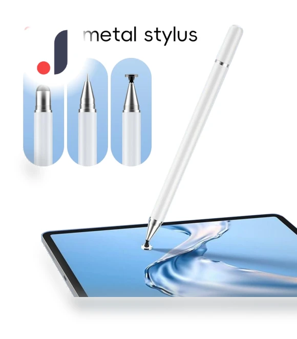 3-in-1 Stylus Pen for iOS Android — Styluses & Digital Pens, greenyard