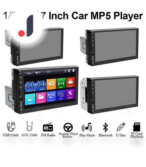 7-inch Touch Screen MP5 Player Car Radio — Stereo Receivers, Cars Auto Home