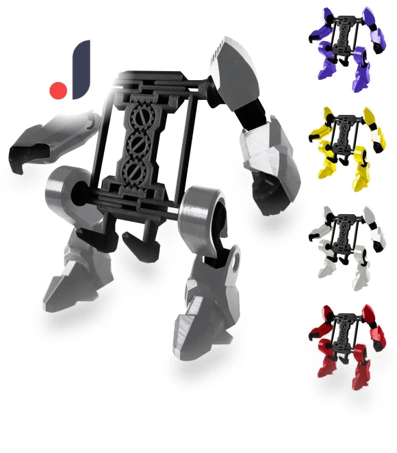 Adjustable Robot Phone Holder with Charging Cable — Phone Stands, Ren Bag