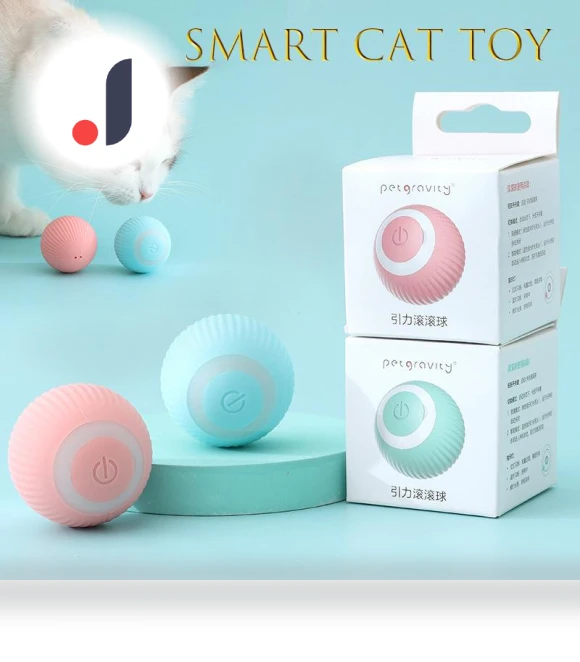 Automatic Rolling Ball Smart Toy — Cat Playthings, Cuperay
