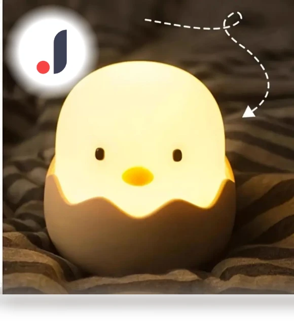 Chick Egg Night Light — Night Lights, Binchi Lighting Appliances