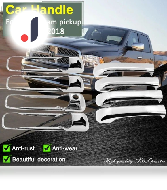 Chrome Smart Car Door Handle Cover — Chrome Trim & Accessories