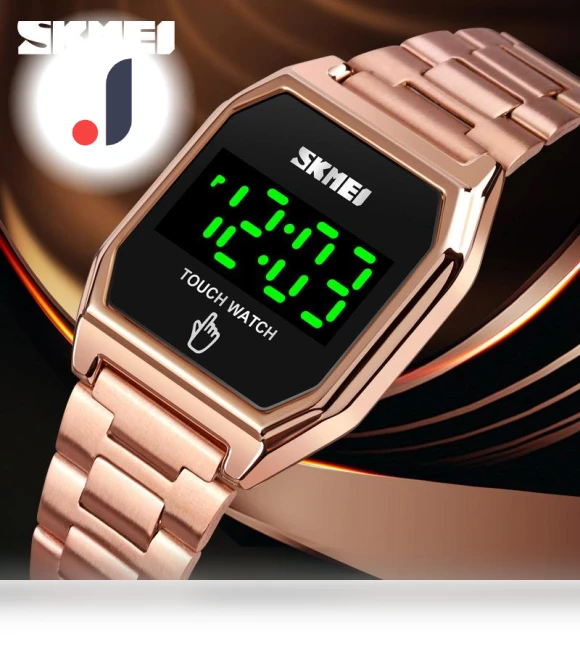 Classic Fashion Square LED Watch — Timepieces, Skmei