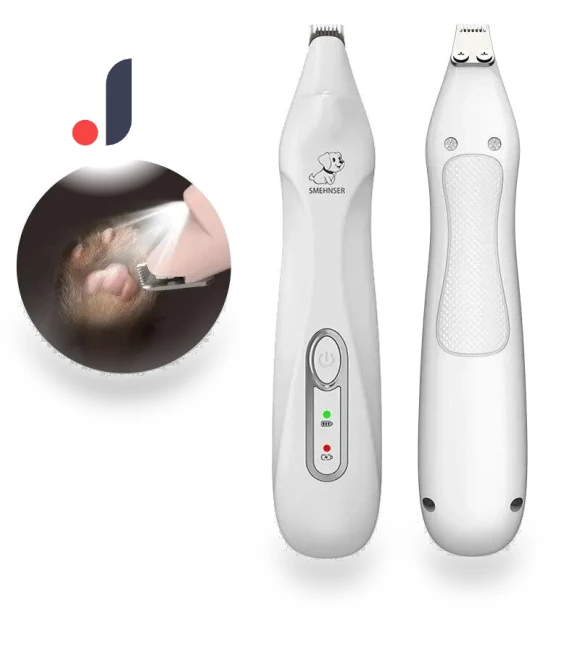 Electric Pet Grooming Clippers with LED Light — Clippers