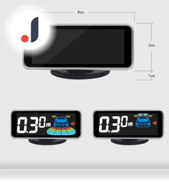 LED Display Parking Sensor — Rearview Safety Systems, HOME-Auto-001