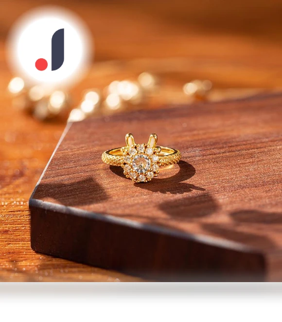Luxury Lightweight Smart Rotating Ring — Smart Rings, Lucky Star Jewelry