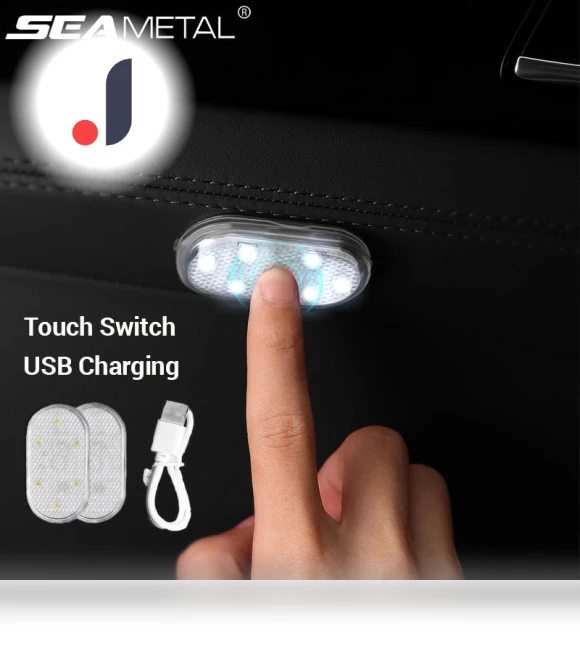 Mini LED Touch Switch Car Ambient Light — Light Kit, SEAMETAL