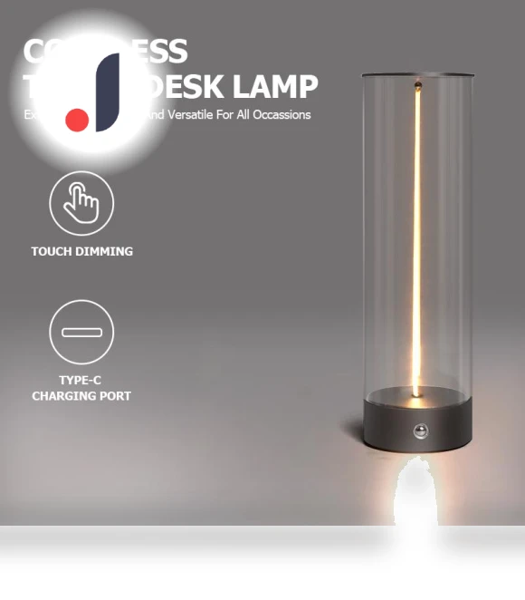 Minimalist Magnetic Touch Control Lamp — Study & Desk Lighting, Your Warm Home