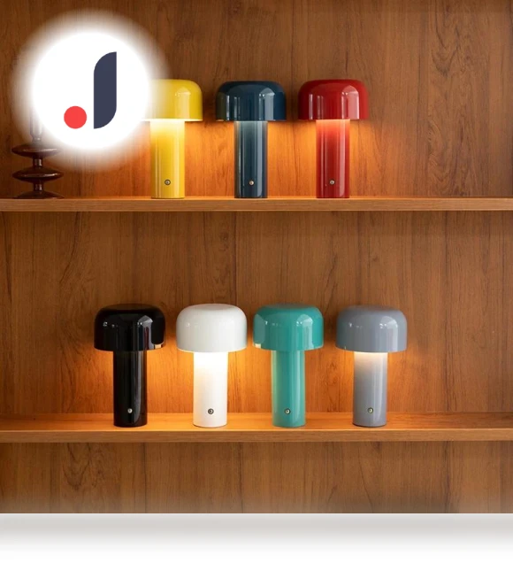 Mushroom-shaped Italian table lamp — Lighting, Your Warm Home