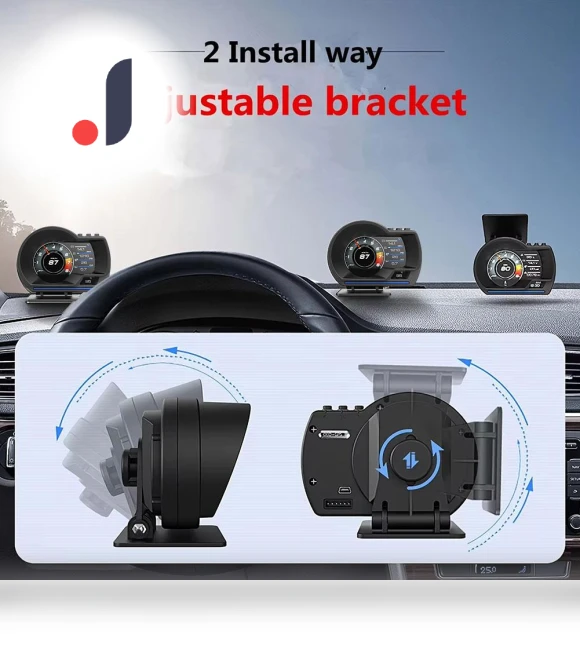 OBD2 Car Head Up Display — Car Essentials, Auto Launcher